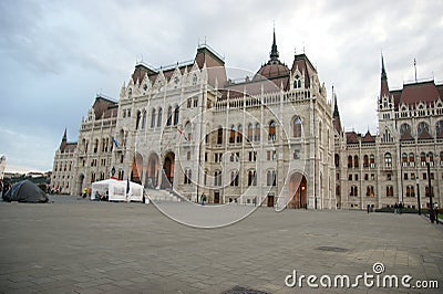 Budapest parliament Editorial Stock Photo