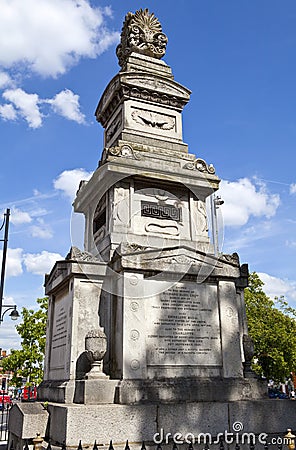 Budd Memorial in Brixton, London Stock Photo