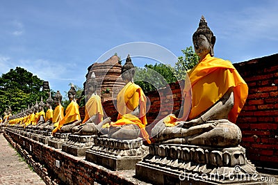 Budda Statue, Ayuthaya Stock Photo