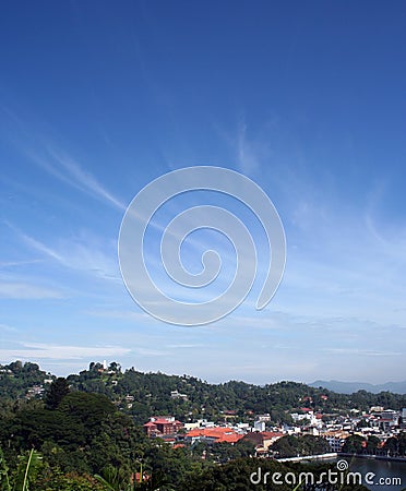 Budda - From the top - City View Stock Photo