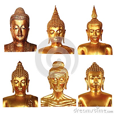 Buddha head Stock Photo