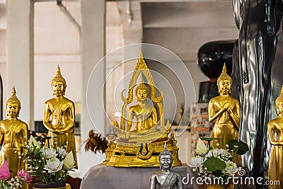 Buddha image is art and confidence in the people of thai buddhism Stock Photo