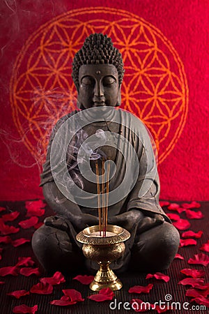 Buddha Meditation Stock Photo