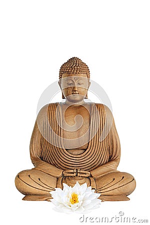 Buddha at Peace Stock Photo