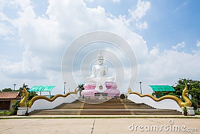 Buddha Ratnmni Bophit chonlasit Chaimongkolchai. Stock Photo