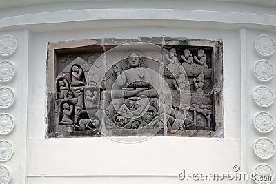 Dhouli stoncarvings Near Bhuvneshwar-Orissa-INDIA Editorial Stock Photo