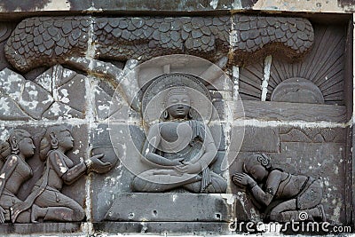 Dhouli stoncarvings Near Bhuvneshwar-Orissa-INDIA Editorial Stock Photo