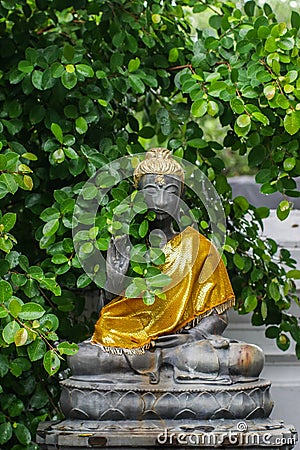 Buddha sculpture Stock Photo