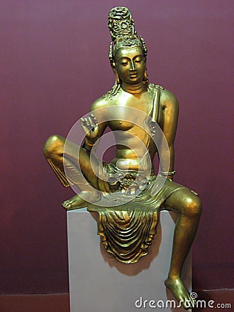Buddha sculpture Editorial Stock Photo