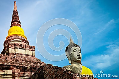 The Buddha statue Stock Photo