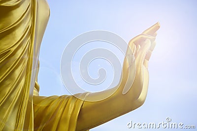 Buddha statue buddha image used as amulets Stock Photo