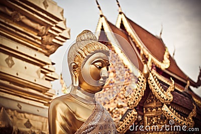 The Buddha Statue Stock Photo