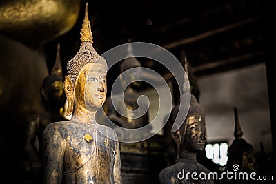 Buddha Statue - Luang Prabang, Laos Stock Photo