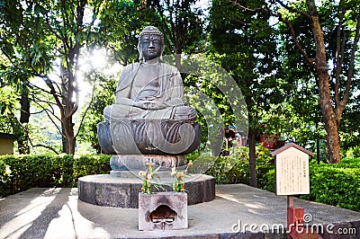 Buddha Statue At Sensoji Tokyo Japan 2016 Stock Photo