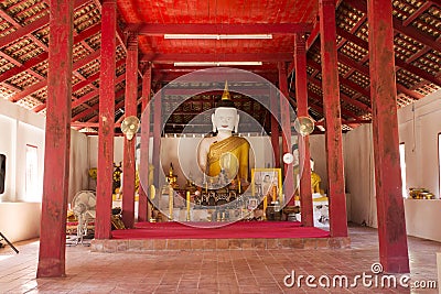 Wat Kiean Bang Kaew in Khao Chaison District in Phatthalung, Thailand Editorial Stock Photo