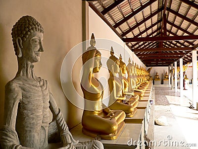 Buddha statues Stock Photo