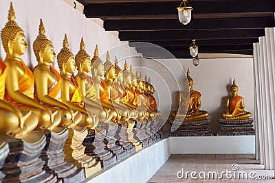 Buddha statues Stock Photo