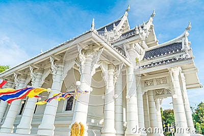 Buddha Temple Kaeo Ko Wararam. Location: Krabi, Thailand. Artist Stock Photo