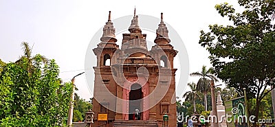 Buddha Temple at Sarnath Varanasi Stock Photo