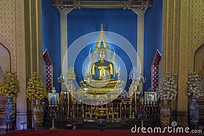 Buddha of wat benchamabophit (wat, pho, bangkok) Editorial Stock Photo