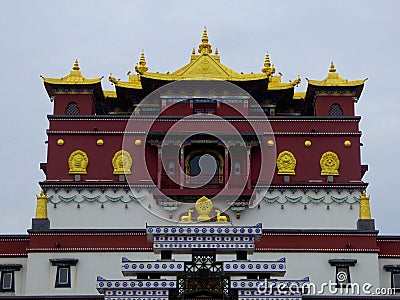 Ling Shan Five-signets Palace Stock Photo