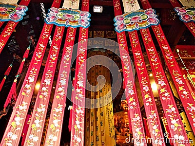 Buddhism, fascination, beauty and devotion in China Stock Photo