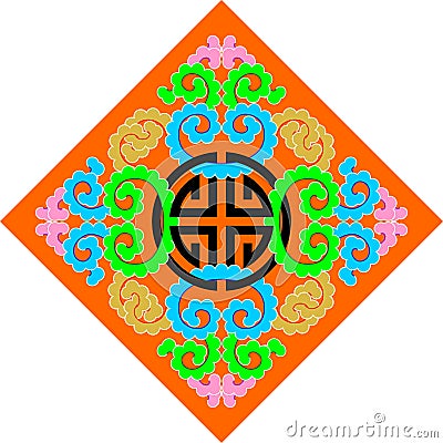 Buddhism pattern Vector Illustration