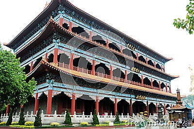 Buddhism temple Stock Photo