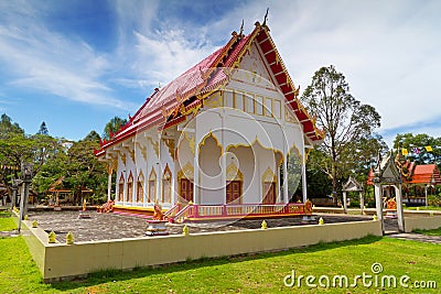 Buddhism temple in Thailand Stock Photo