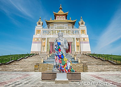 The Buddhist complex Stock Photo