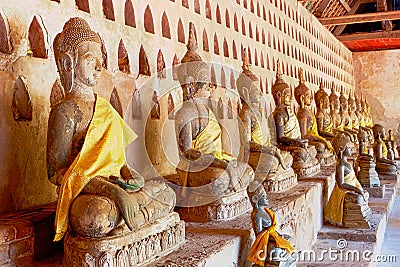 Buddhist figure Stock Photo