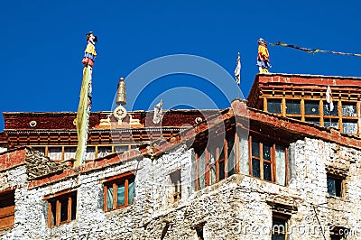 Buddhist monastry Stock Photo