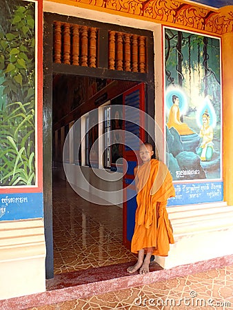 Buddhist Monk Editorial Stock Photo