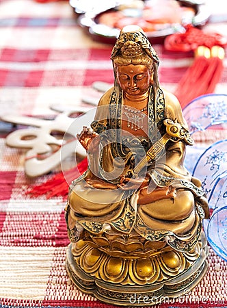 Buddhist Religious Statue Stock Photo
