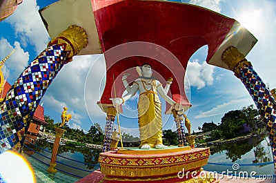 Buddhist sculpture Stock Photo