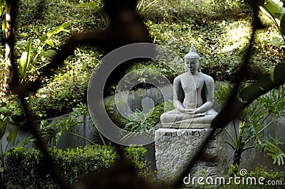 Buddhist statue Stock Photo