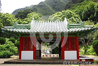 Buddhist temple Stock Photo