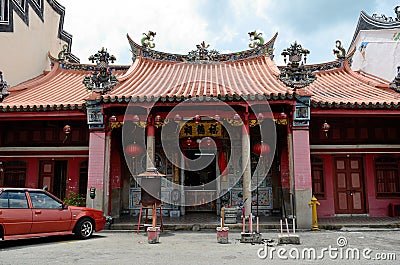 Buddhist temple Editorial Stock Photo