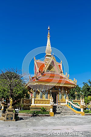 Buddhist temple pagoda in Thailand Stock Photo