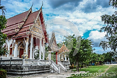 Buddhist temple Stock Photo