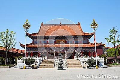 Luohuang Temple, Suzhou, Jiangsu, China Stock Photo