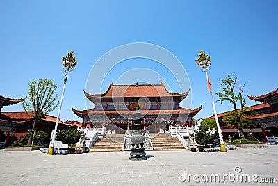 Luohuang Temple, Suzhou, Jiangsu, China Stock Photo