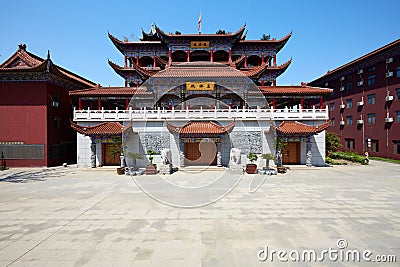 Luohuang Temple, Suzhou, Jiangsu, China Stock Photo