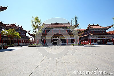 Luohuang Temple, Suzhou, Jiangsu, China Stock Photo