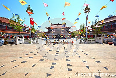 Luohuang Temple, Suzhou, Jiangsu, China Stock Photo