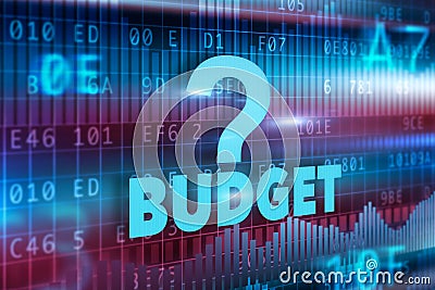 Budget concept Stock Photo