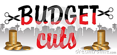 Budget cuts Stock Photo