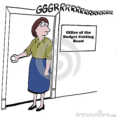 Budget Cutting Stock Photo