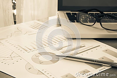 Budget planning and financial management Stock Photo