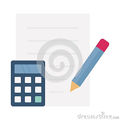 Budgetflat vector icon which can easily modify or edit Vector Illustration